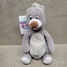 Disney Store Mini Bean Bag Baloo 8  Plush Jungle Book New with Tag