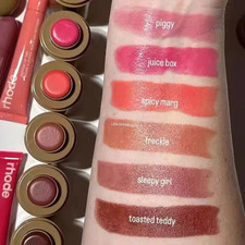 Pocket Blush Stick Hydrating Cream Blusher Rouge for Lip & Cheek Easy Apply Colo