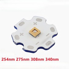 UV LED Chip PCB Board UVA UVB 2W-3W 3535 5-7V 350MA 280nm 310nm 330nm LED Lamp