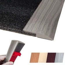 Floor Transition Strip Self Adhesive Carpet Wood Tile Vinyl Flooring Laminate