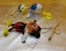 Disney Mickey Mouse Donald Duck marionette puppet 1970s era lot 2