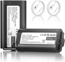 2pack 7000mAh Battery For myQ Smart Garage Video Keypad Opener Camera Batteries