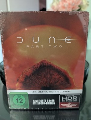 Dune Part 2 4K UHD Limited Steelbook Edition DEUTSCH NEU OVP!!!