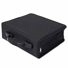 400 Disc CD DVD Storage Bag Portable Wallet Holder Organizer Case Box