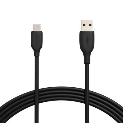 Amazon Basics USB-C to USB-A 2.0 Cable Fast Charger 480Mbps 10ft Black