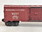 LIONEL POSTWAR 6464-50 MINN & ST. LOUIS MAROON BOX CAR "THE PEORIA GATEWAY" LF — photo 2