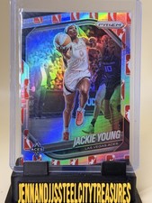 Jackie Young No.23 WNBA Logo Prizm 2025 Panini Las Vegas Aces #23