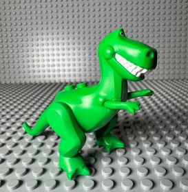 LEGO TOY STORY -- REX DINOSAUR MINIFIGURE ANIMAL COMPLETE 7597 7598 REX01