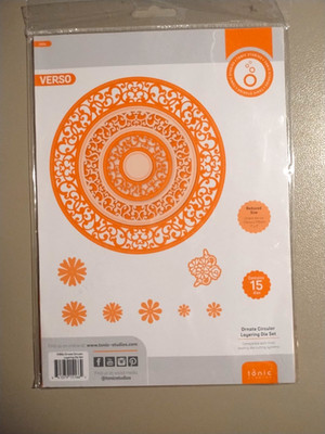Tonic-Studios Verso Ornate Circular Layering Die Set Brand New