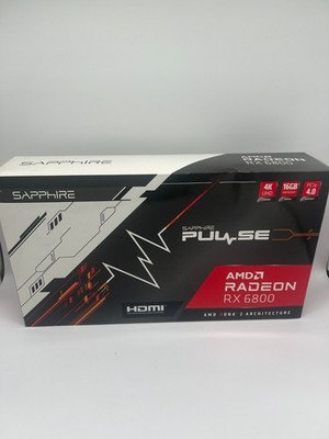 SAPPHIRE PULSE AMD Radeon RX 6800 16GB GDDR6 Graphic Card for sale