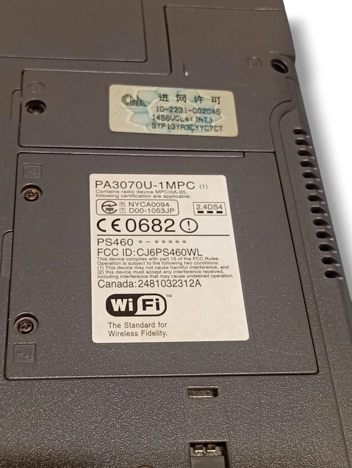 Toshiba Satellite Pro 4600 - Portatile Vintage - 2000 - Funzionante - Immagine 4 di 4