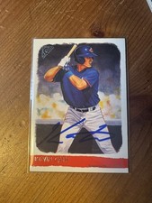 Kevin Cash signed 2002 Topps Gallery #188 Blue Jays MLB READ Autographed