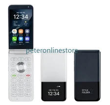 ALT MIVE Style Folder 2 AT-M140 (32GB, Unlocked, LTE/3G) – Black / White