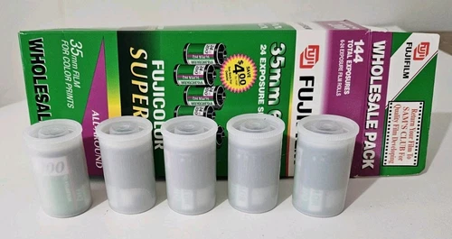 Fujifilm 5 Rolls Super HQ 200 All Around 35mm Exp. 2002