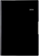 240 Ferte 10 Planner, Takahashi Bookstore, 2026 Edition, Black, Weekly, B6 Size