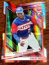 2022 Elite Extra Edition DPL Prime Numbers B #175 Angel Feliz /85