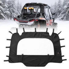 KEMIMOTO Rear Soft Window Windshield for Polaris RZR XP 1000/4 Turbo 2014-2023