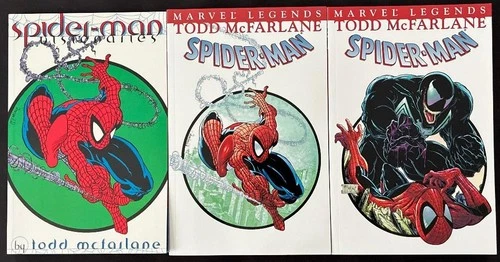 Spider-man Visionaries by Todd McFarlane Complete Series TPB Set (Vol 1-3)
