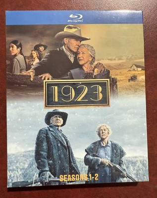 #ad 1923 A Yellowstone Origin Story The Complete Series Season 1 2 Blu Ray 4 disc $26.58