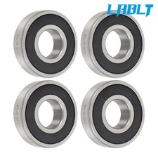 LABLT 4Pcs 63/28-2RS Deep Groove Ball Bearing 28 68 18mm Double Rubber Seals