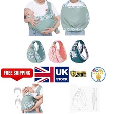 Baby Carrier Sling - Newborn Wrap for Breastfeeding - Mesh Fabric 0-36M