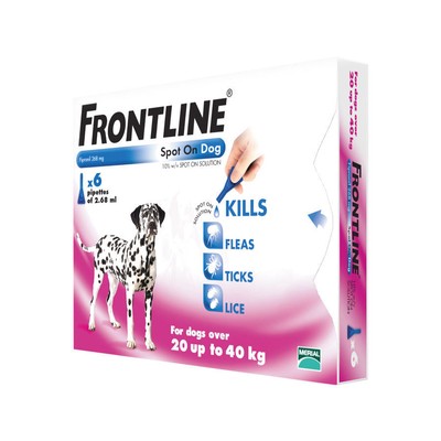 frontline large dog 6 pack