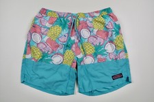 Vineyard Vines Mens Large Bahama Mama Pineapple Chappy Cruise Swim Trunks Shorts