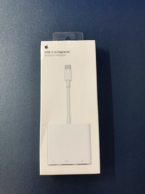 Apple純正 USB-C to Digital AV Genuine Apple USB-C Digital AV Multiport Adaptor MJ1K2ZM/A A1621