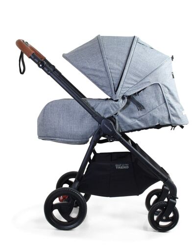 Valco Snap 4 Ultra Trend Stroller Grey Marle with Reversible Seat New Open Box - Picture 2 of 7