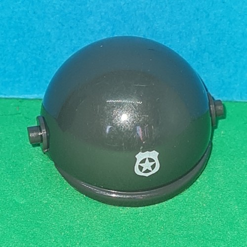 Casque Playmobil Gris Catégorie 2 - Accessoire D'occasion En Très Bon état - Allemagne