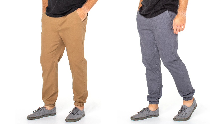 NO BOUNDARIES Mens Stretch Twill Pants in Multiple Colors & Sizes