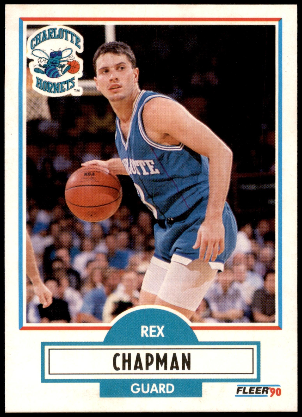 Rex Chapman #17 1990-91 Fleer