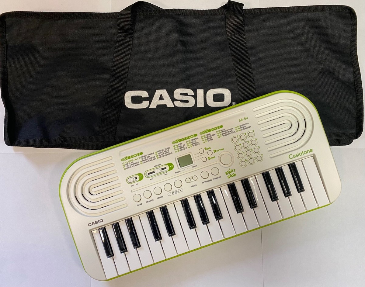 Tastiera Mini Casio SA-50 32 Tasti - Portatile Per Bambini, 100 Timbri, 50 Ritmi, Con Borsa - Foto 11