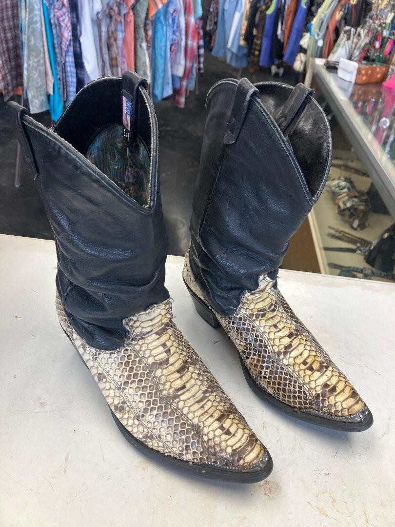 Great Western Boot Co Genuine Exotic Python Snake… - image 3