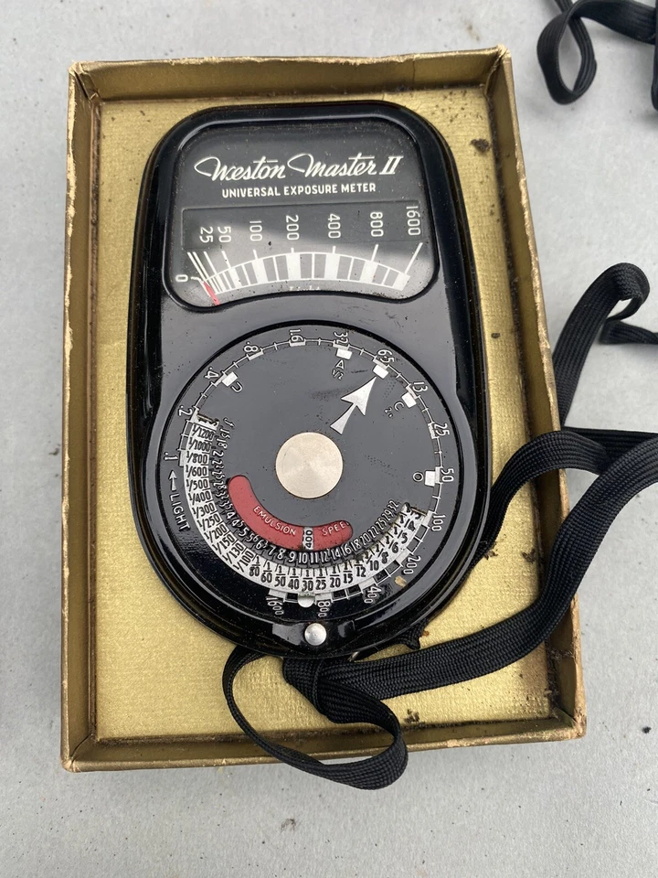 Medidor de exposición universal Weston Master II de colección Foto 4 de 4