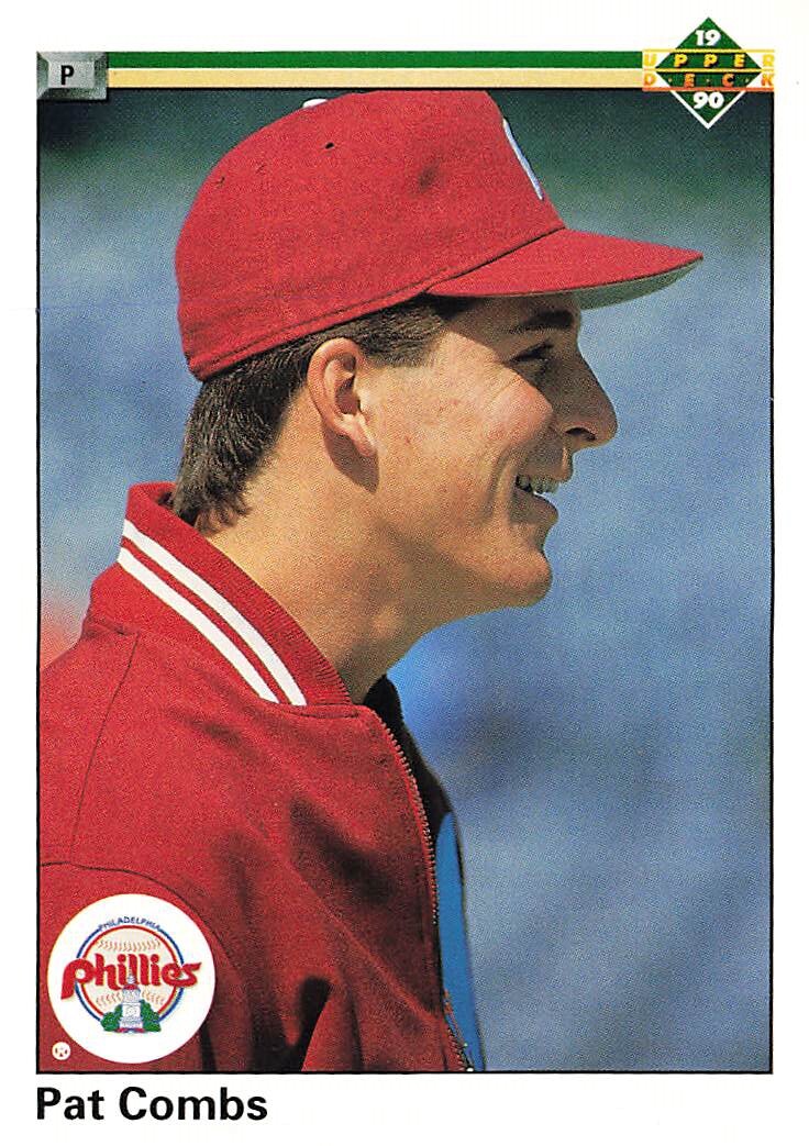 1990 Upper Deck #763 Pat Combs Philadelphia Phillies
