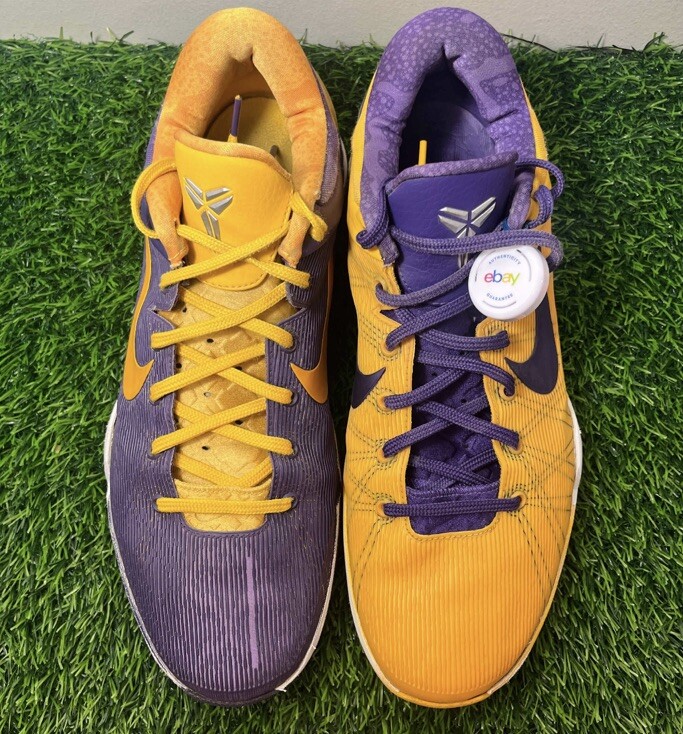 Nike Zoom Kobe 7 VII System Yin & Yang Lakers Purple Size 14