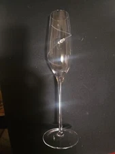 NEW Set Swarovski Crystal Champagne Flutes Toasting Glasses 10.5" Tall