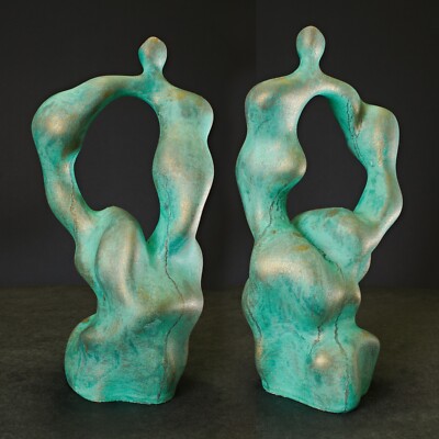 Sculpture sculpture art King Lear unique sig. Prof. em. Andreas Loeschner-Gornau
