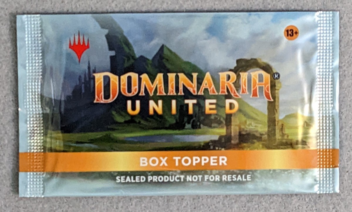 4x) Dominaria United Box Topper Sealed MtG Magic: The Gathering | eBay