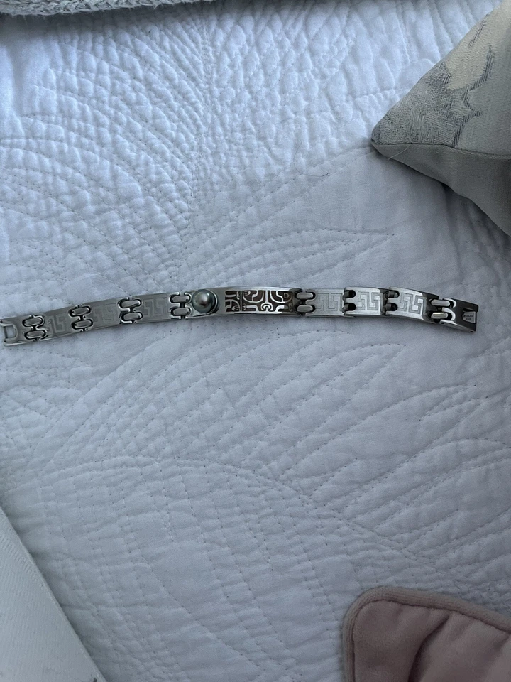 Stainless Steel Bracelet With Thatian Pearl  - Image 3 of 4
