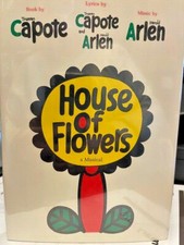 SIGNED FIRST EDITION OF HOUSE OF FLOWERS by TRUMAN CAPOTE like new