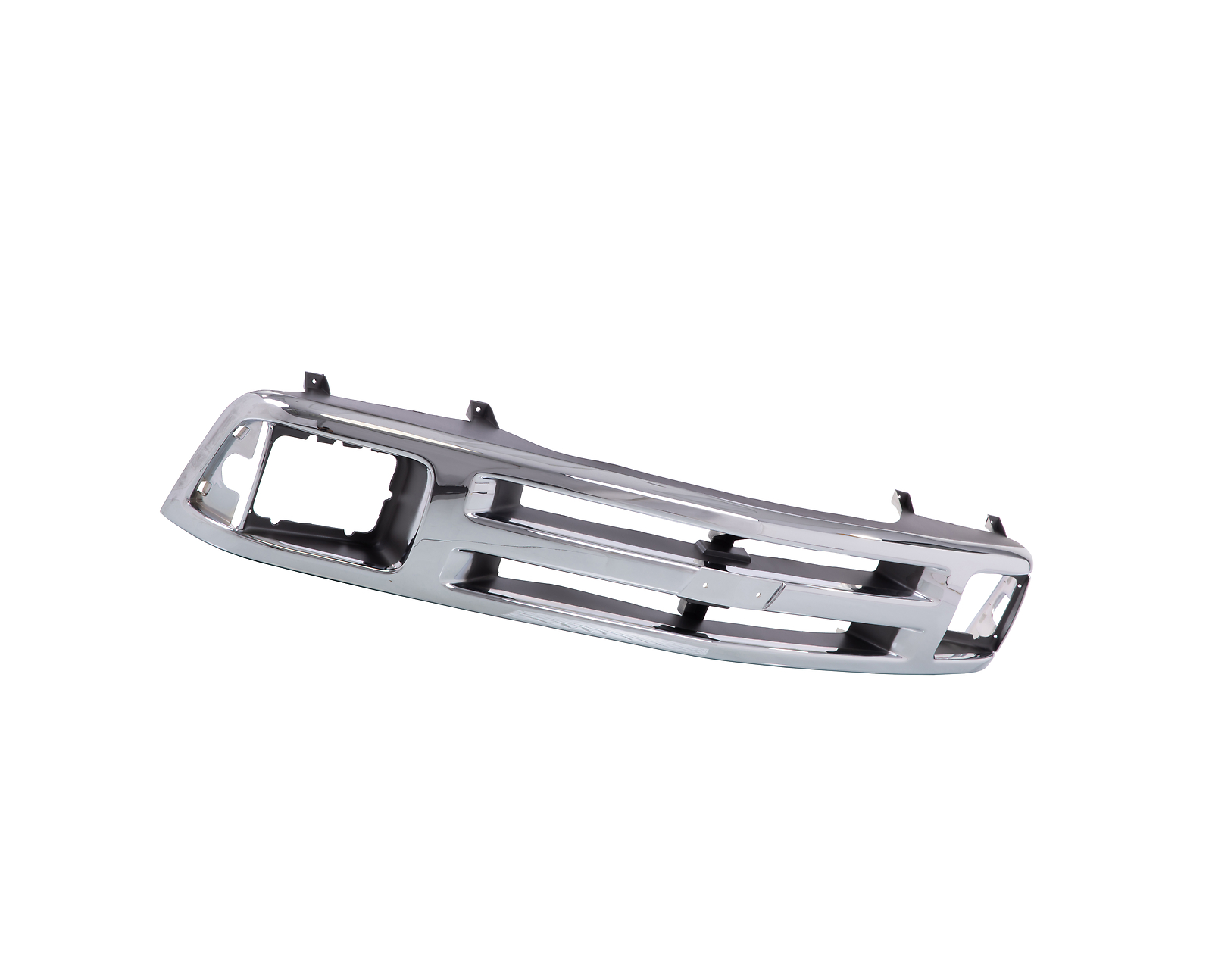 Front Grille For 94-97 Chevy S10 & Blazer (With Sealed Beam Headlights) - Gray 4 thumbnail image