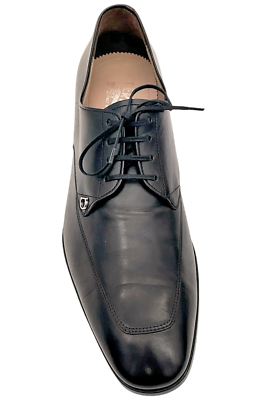 Salvatore Ferragamo Men\'s Tristano Oxford Black - Medium Ferragamo Salvatore Ferragamo Black Leather Tristano Oxford  main image 3