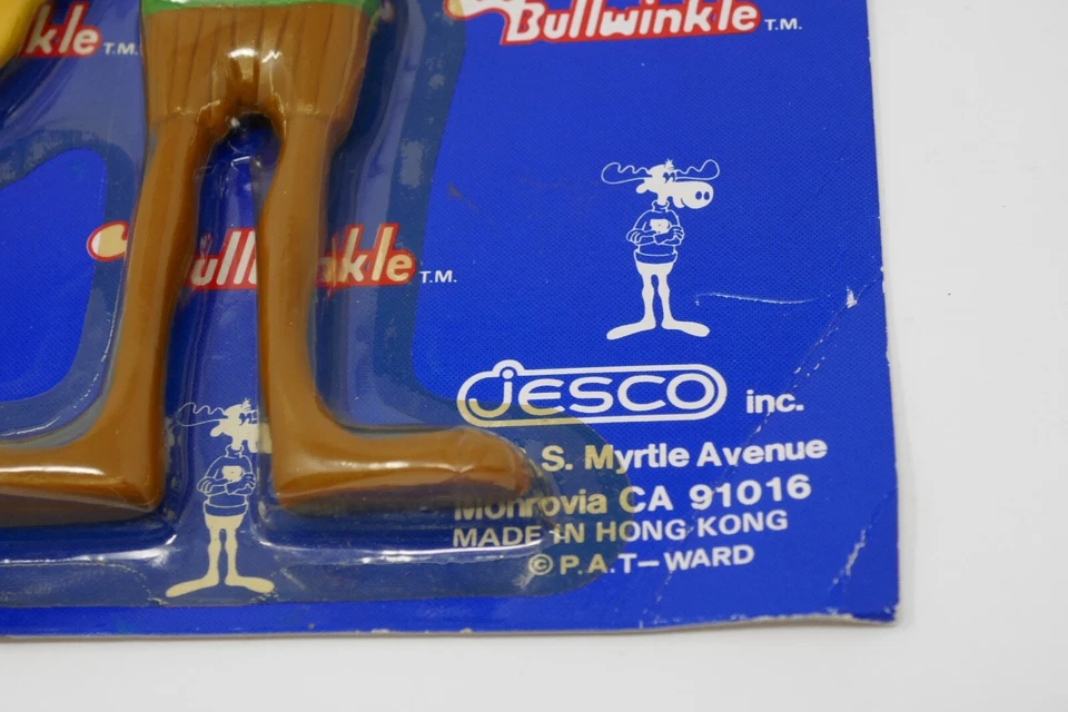 Фигурка Jesco 1985 Bullwinkle and Friends Bendable Bullwinkle ЗАПЕЧАТАННАЯ - Изображение 4 из 4