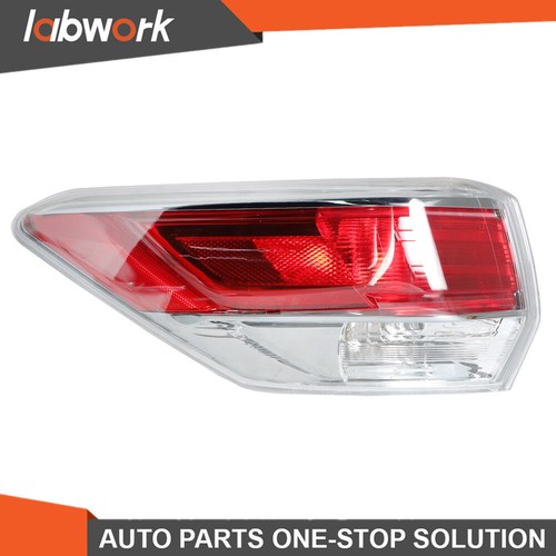 Feu Arrière Gauche Pour Toyota Highlander 2014-2016 - Feu Stop, Halogène, Remplacement Direct