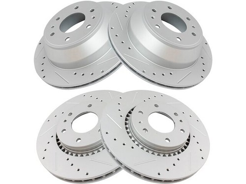 For 2004-2007 Buick Rainier Brake Rotor Set Front and Rear 86616KBHM ...