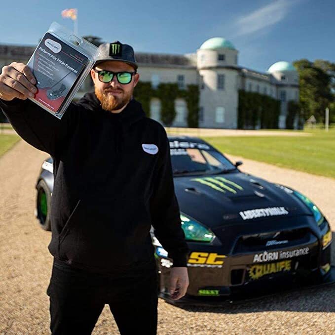 Aerocatch 125-2000 Non-Locking Hood Latch & Pin Kit w/ Install Kit