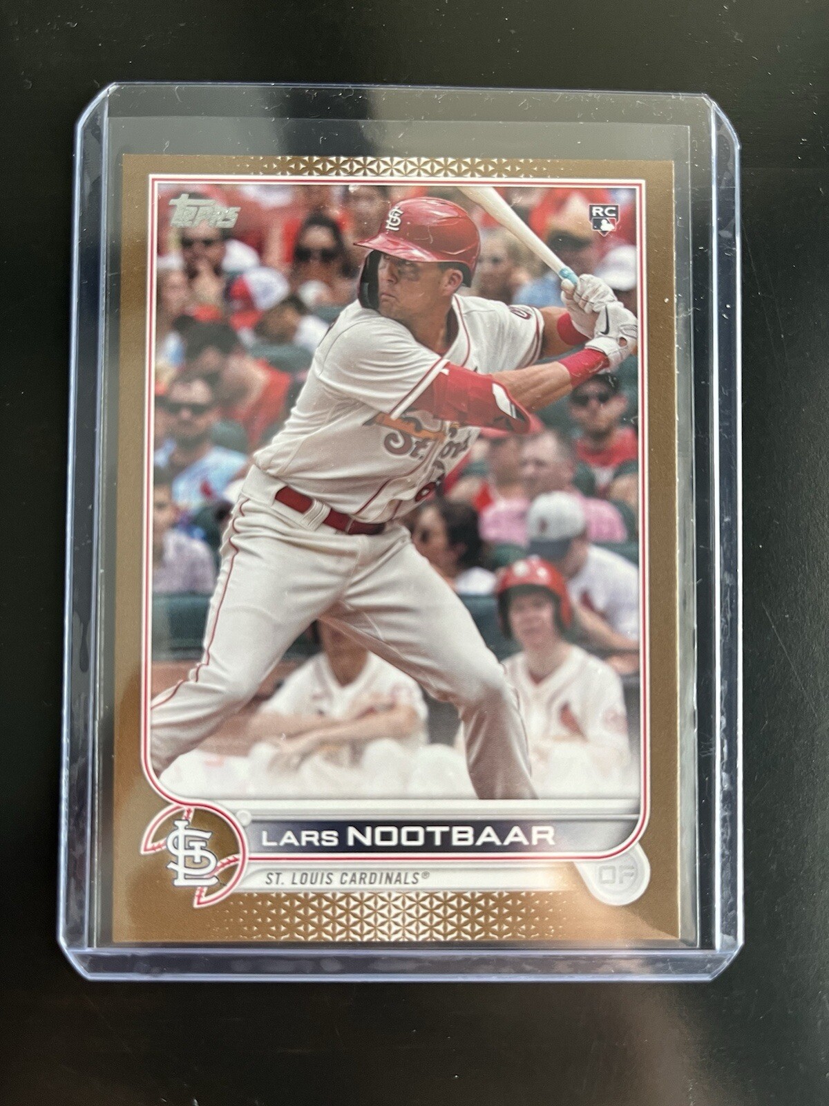 2022 Topps Series 1 - Gold Foil #58 Lars Nootbaar (RC)