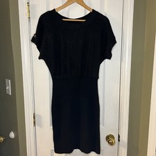 NWT Women's The Limited Black Sweater Dress Size Small